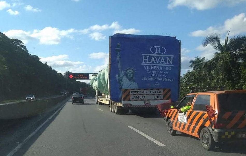 #ESTÁTUANAESTRADA A CAMINHO DA HAVAN VILHENA - News Rondônia