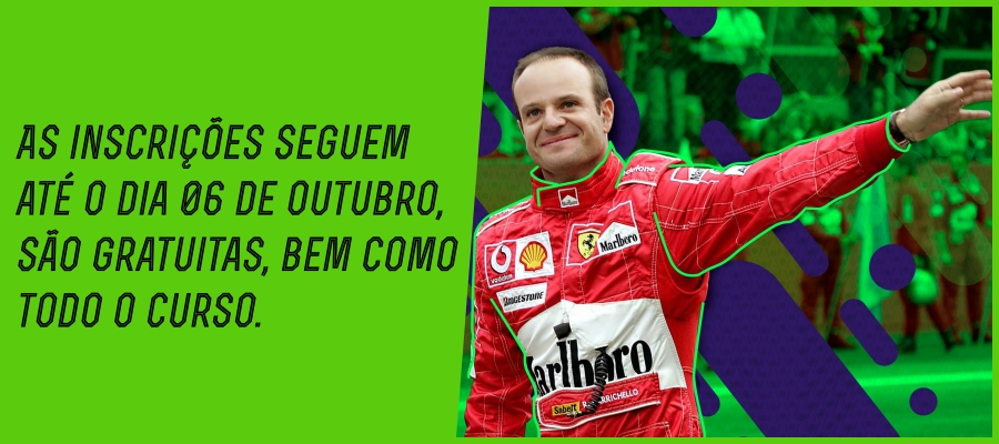 Instituto de Rubens Barrichello abre vagas de cursos de capacitações para Rondônia - News Rondônia