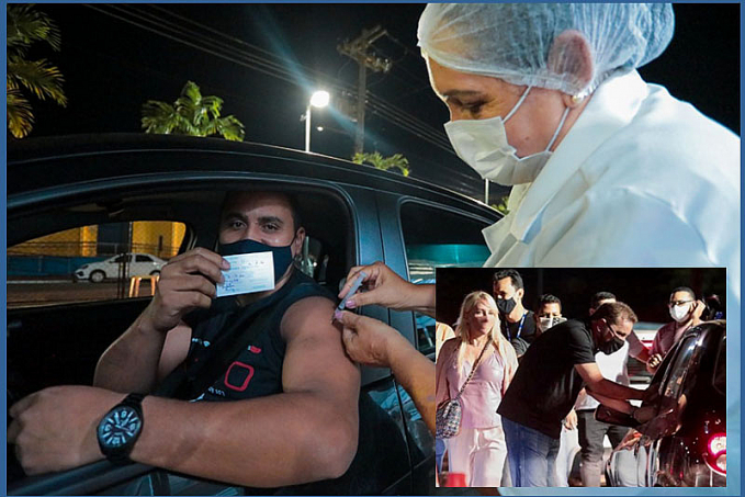 De 1 milhão de vacinas ao drive thru quase na madrugada, RONDÔNIA melhora na guerra ao vírus - News Rondônia