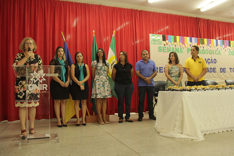 SEMANA PEDAGÓGICA ENCERRA COM POSSE DE DIRETORES - News Rondônia