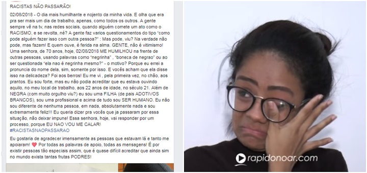 JOVEM SOFRE ATAQUE RACISTA APENAS POR TER ERRADO NOME DE PACIENTE - News Rondônia