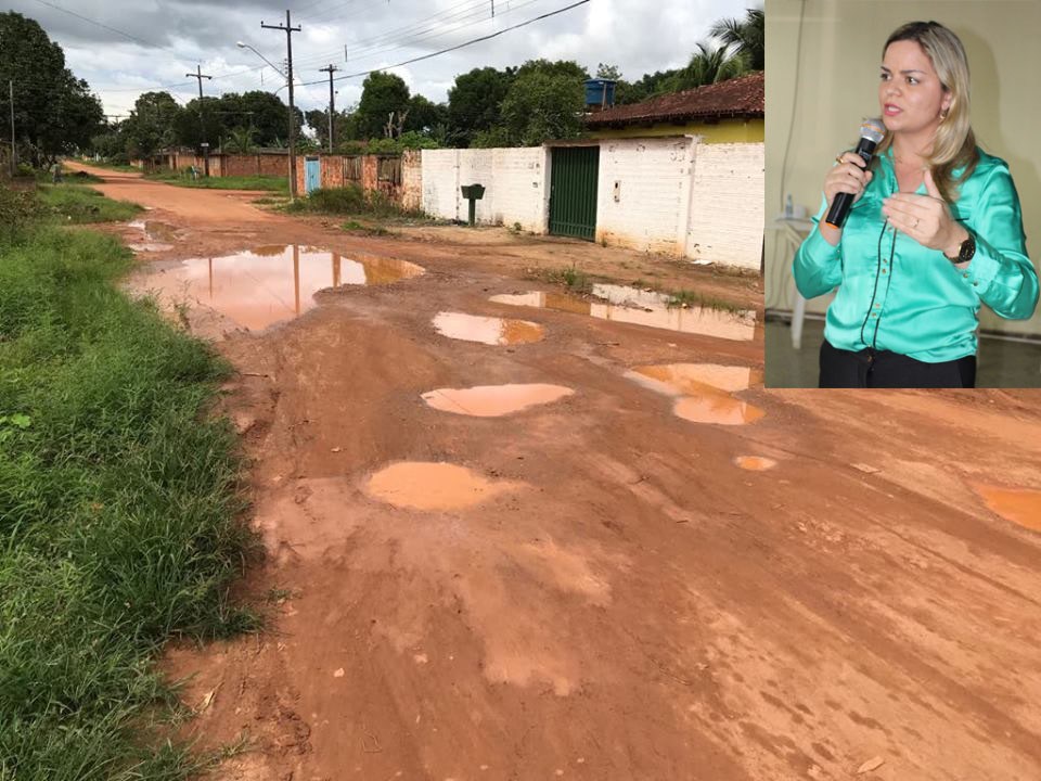 BAIRRO MARIANA  VEREADORA ADA DANTAS COBRA ENCASCALHAMENTO E ASFALTO NA RUA PROTÁSSIO ALVES - News Rondônia