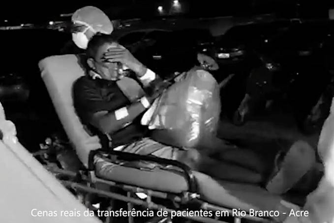 Ministério Público divulga vídeo chocante da transferência de pacientes e relatos de profissionais do Acre - News Rondônia