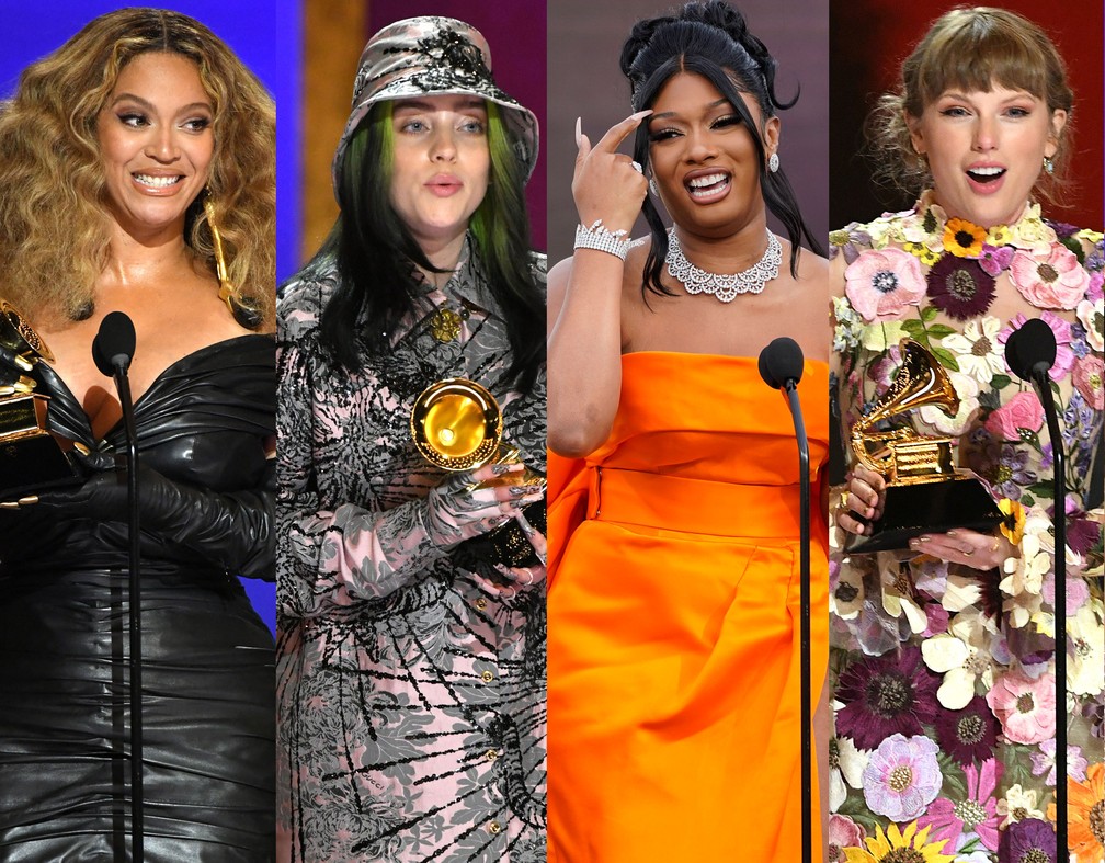 Grammy 2021: Beyoncé bate recorde; Taylor Swift e Billie Eilish levam prêmios principais - News Rondônia
