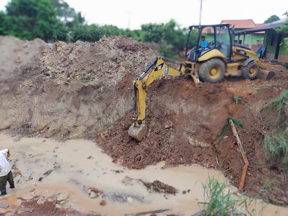 Prefeitura de Rolim de Moura inicia construção de galeria no Bairro São Cristóvão - News Rondônia