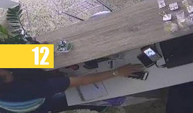 Homem é flagrado por câmeras furtando celular em posto; dono do aparelho reagiu e danificou carro do ladrão - News Rondônia
