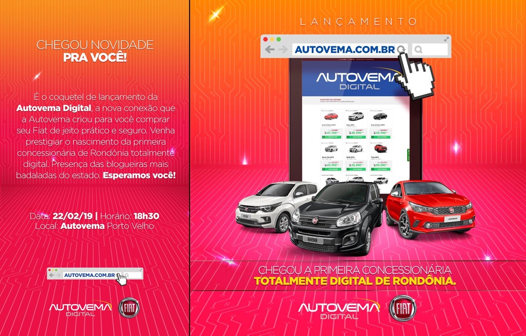 AUTOVEMA INOVA E LANÇA NESTA SEXTA-FEIRA (22) O AUTOVEMA DIGITAL - News Rondônia