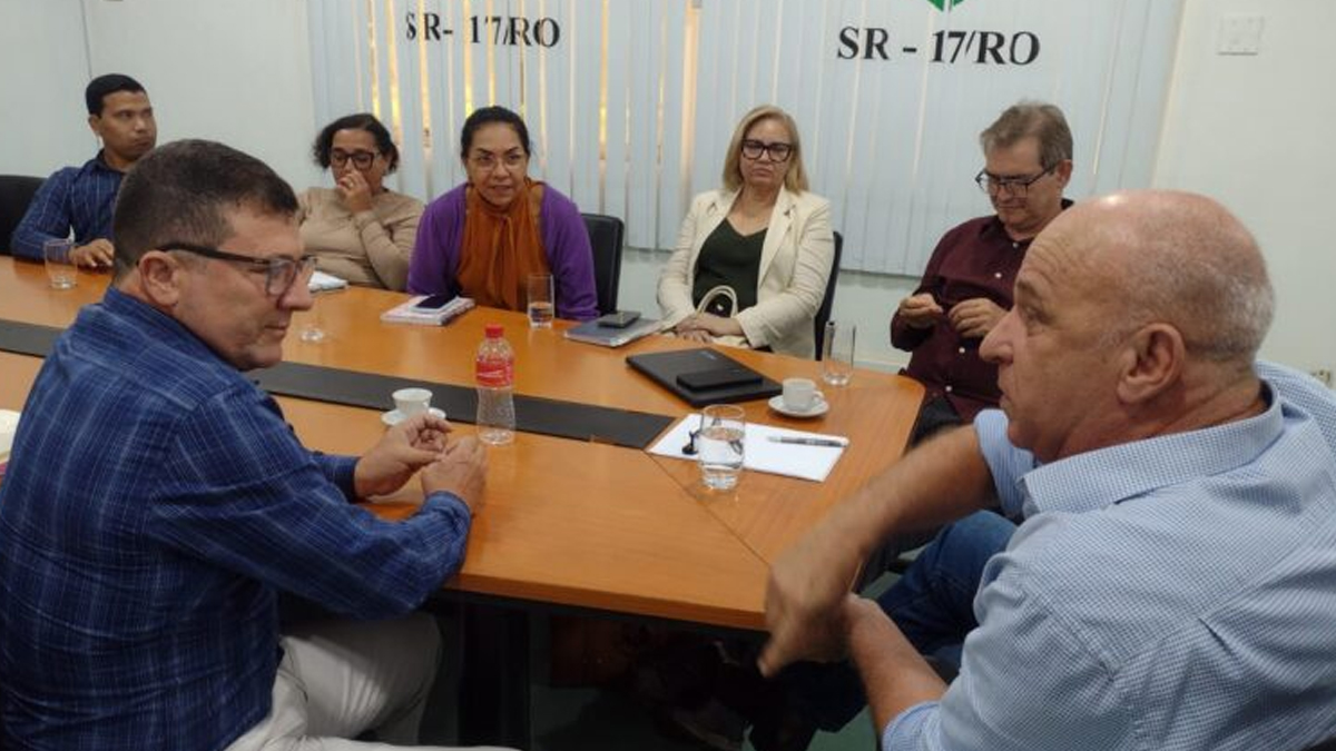Governo de Rondônia e Incra alinham cooperação técnica para regularizar imóveis rurais e urbanos no Estado
