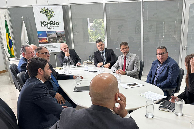 Deputado Delegado Lucas visita ICMBio em Brasília e leva demanda do distrito de Rio Pardo - News Rondônia