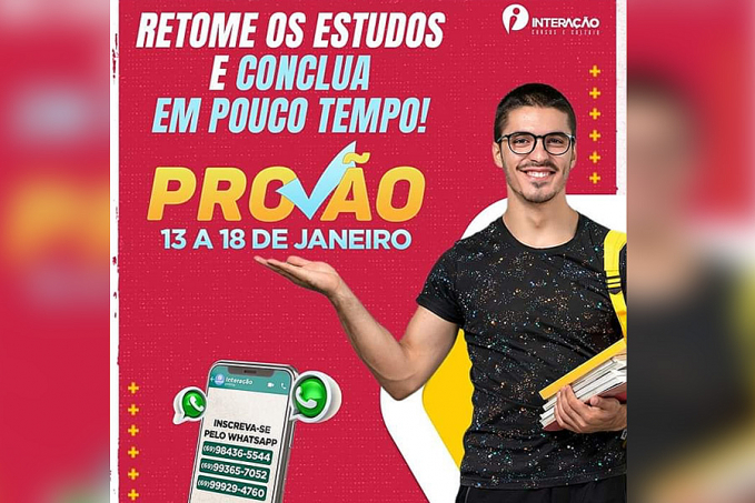 Provão do Interação acontece de 13 a 18 de janeiro - News Rondônia