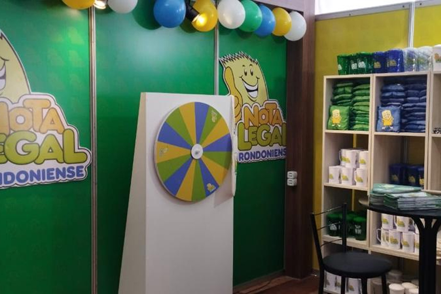 Espaço do Nota Legal Rondoniense apresenta benefícios do programa durante a Feira do Agronegócio - News Rondônia