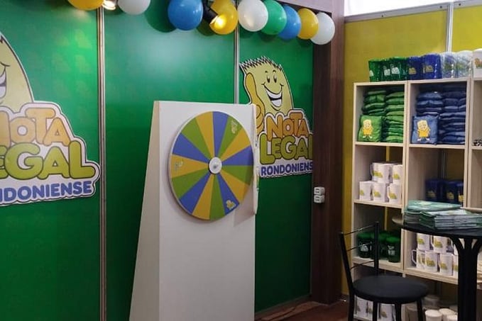 Espaço do Nota Legal Rondoniense apresenta benefícios do programa durante a Feira do Agronegócio - News Rondônia
