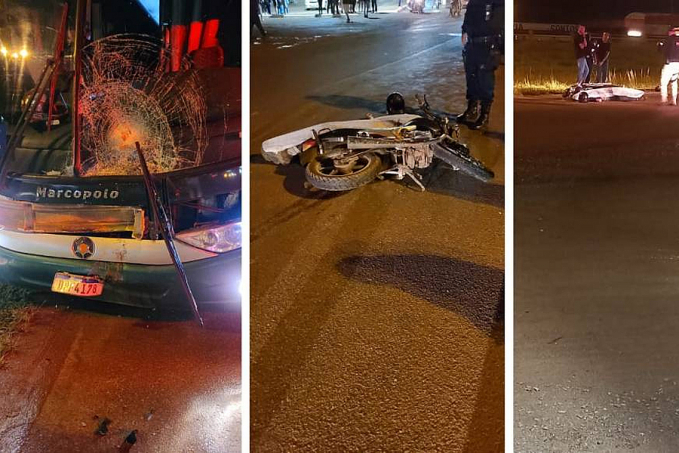 Identificado rapaz de 24 anos que morreu após bater de moto em ônibus que traz universitários de Comodoro para Vilhena - News Rondônia