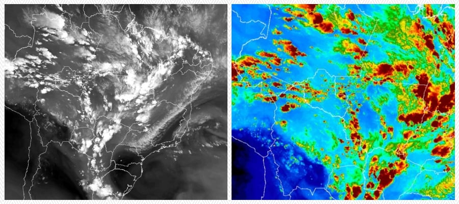 Baixa pressão atmosférica provoca chuvas com raios e ventos fortes a qualquer momento - News Rondônia