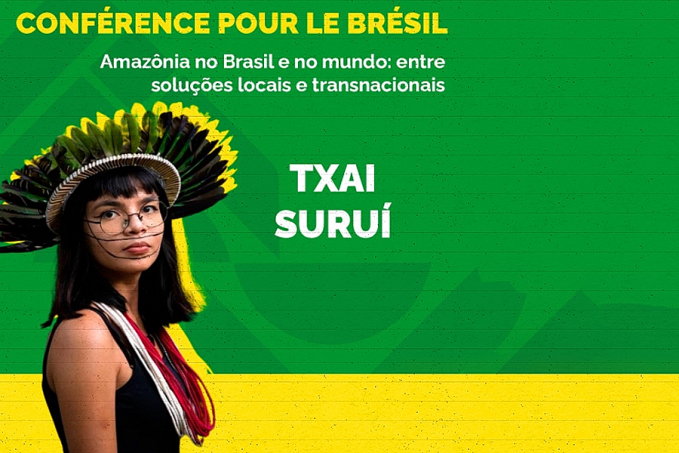 Pour le Brésil confirma Txai Suruí uma das palestrantes do evento em Paris - News Rondônia