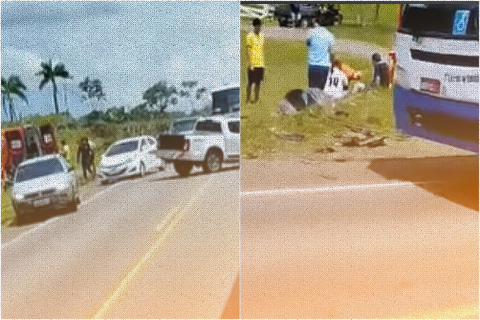 URGENTE: Grave acidente de trânsito na BR-364; há feridos - Assista! - News Rondônia