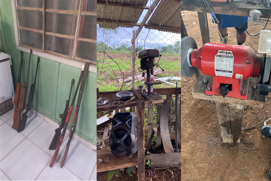 VALE DAS ARMAS: PF deflagra operação de combate à fabricação e ao comércio ilegal de armas - News Rondônia