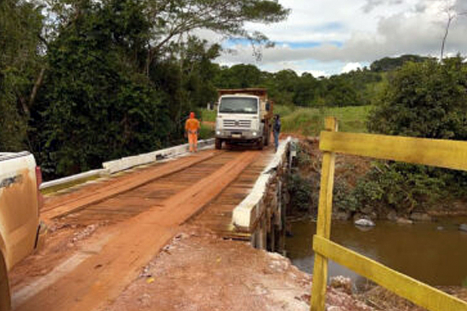 DER finaliza recuperação de pontes sobre os rios São João e Bom Jardim, na Rodovia-466 - News Rondônia