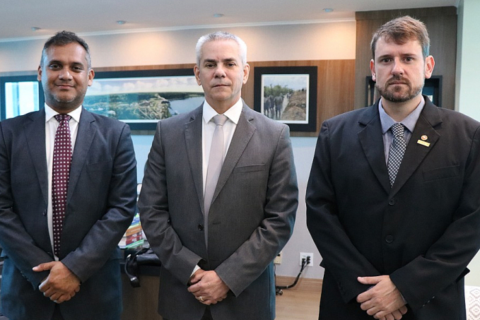 Procurador-Geral de Justiça recebe Promotor do Ministério Público Militar - News Rondônia