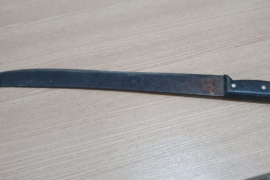 Homem é preso após ameaçar sobrinha com facão e dizer que se mataria - News Rondônia