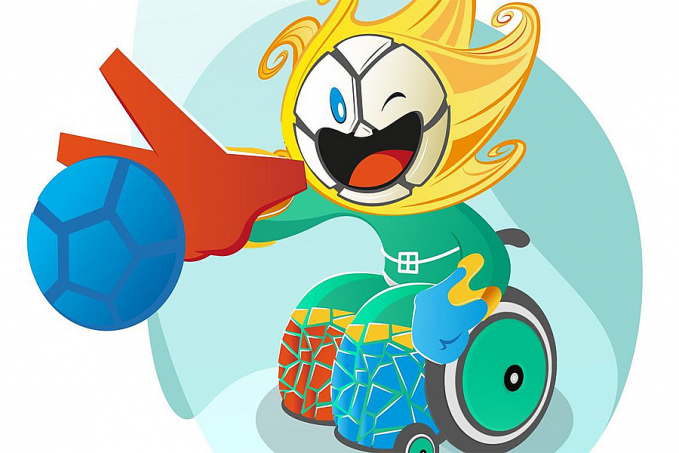 Mascote do Mundial de bocha homenageia multicampeão paralímpico - News Rondônia