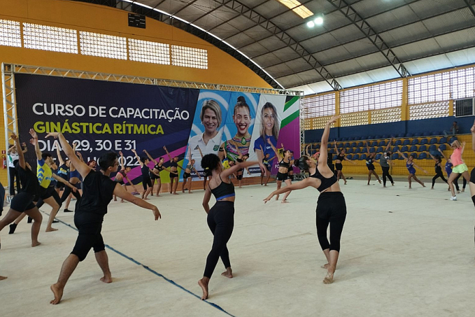 ESPORTE - Curso de ginástica rítmica teve início nesta sexta-feira (29) em Porto Velho - News Rondônia