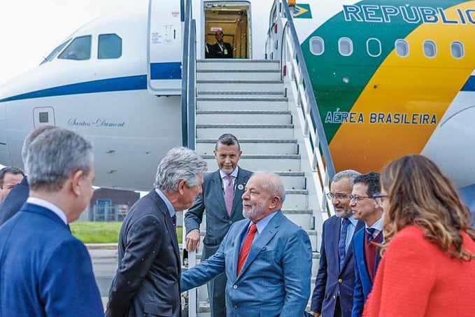 Lula chega a Londres para coroação do Rei Charles III - News Rondônia