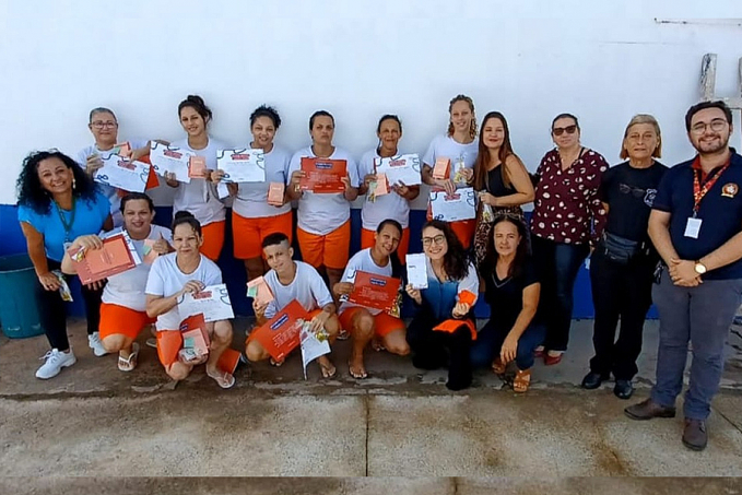 MPRO promove em parceria curso de confecção de bioabsorventes em casa de detenção em Pimenta Bueno - News Rondônia