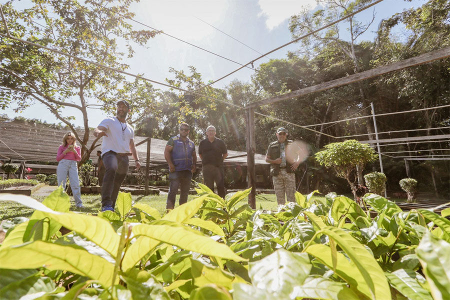 Comitiva de Meio Ambiente do Acre visita parques naturais e viveiro de Porto Velho - News Rondônia