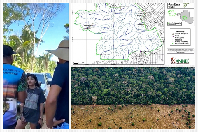 Após vídeos de Txai Suruí acuada por um grupo de invasores, entidades repercutem a ação e pedem a saída das pessoas da terra indígena - News Rondônia