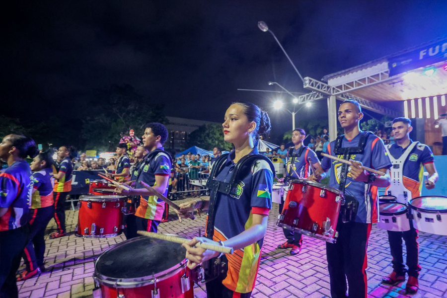 Oito apresentações marcaram o Encontro de Bandas e Fanfarras da Juventude em Porto Velho - News Rondônia