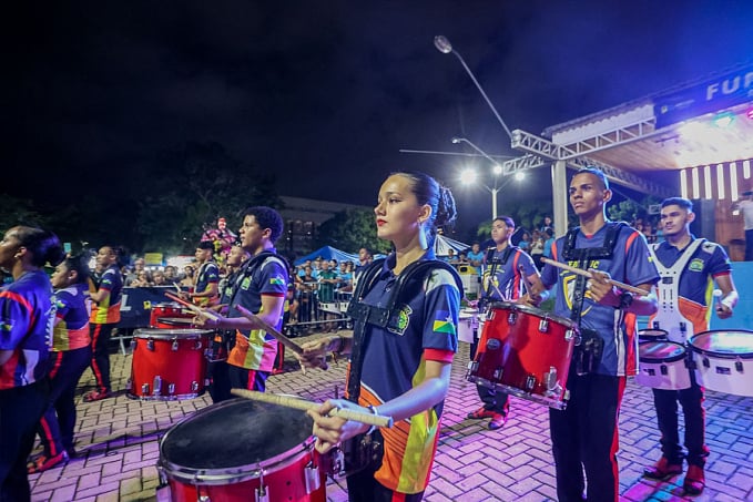 Oito apresentações marcaram o Encontro de Bandas e Fanfarras da Juventude em Porto Velho - News Rondônia