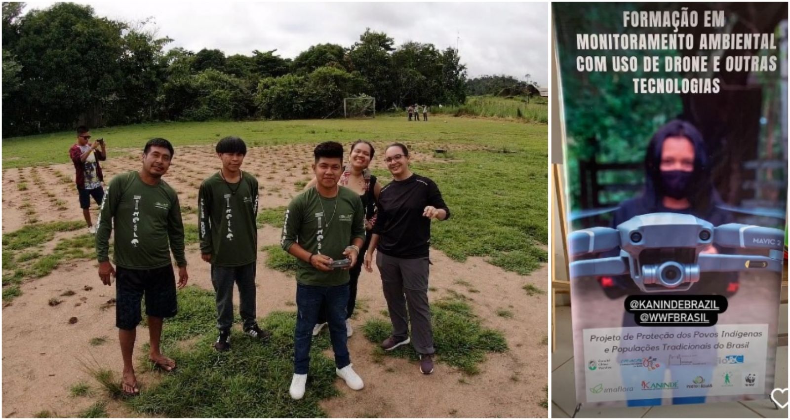 Indígenas de Rondônia recebem capacitação para operar drones que vão resguardar as florestas - News Rondônia