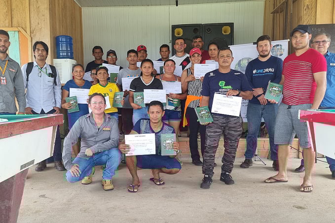 Jirau Energia oferece curso de controle de pragas das culturas do baixo madeira para agricultores da região - News Rondônia