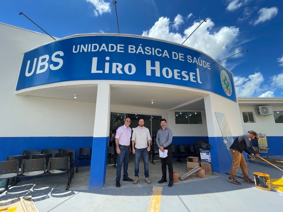Deputado Alan Queiroz acompanha reforma de Unidade Básica de Saúde em Vilhena - News Rondônia