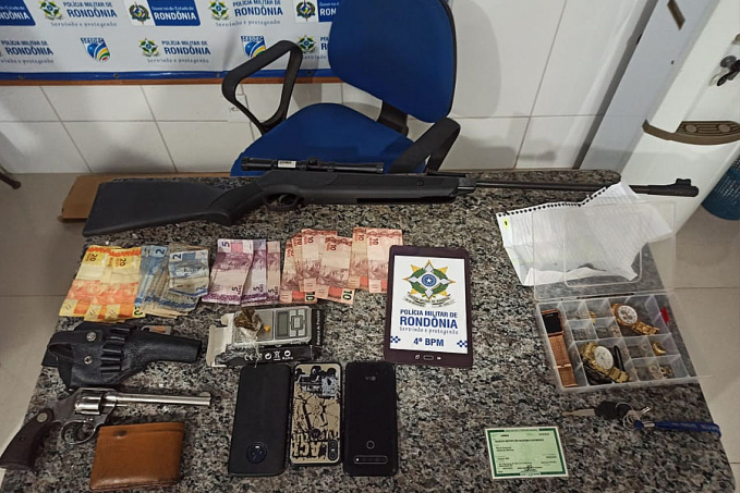 Polícia Militar cumpre busca e apreensão em Cacoal - News Rondônia