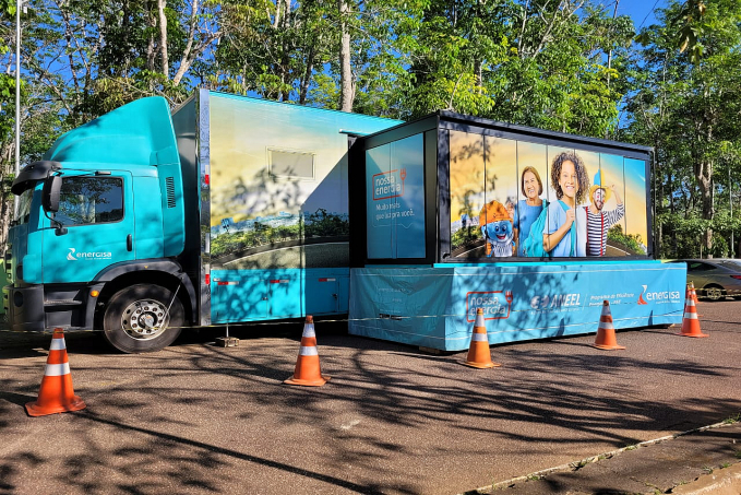 Caminhão itinerante da Energisa chega com atrações em Nova Mutum Paraná - News Rondônia