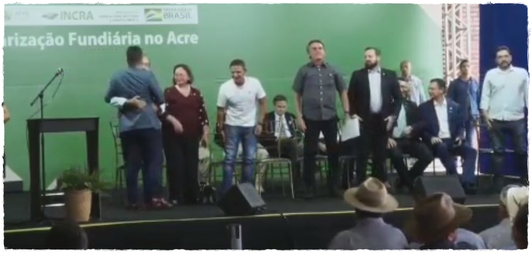 Evento com Bolsonaro termina em barraco entre o prefeito de RBR e o governador do Acre: 'O senhor tem que tapar os buracos dessa cidade' - News Rondônia