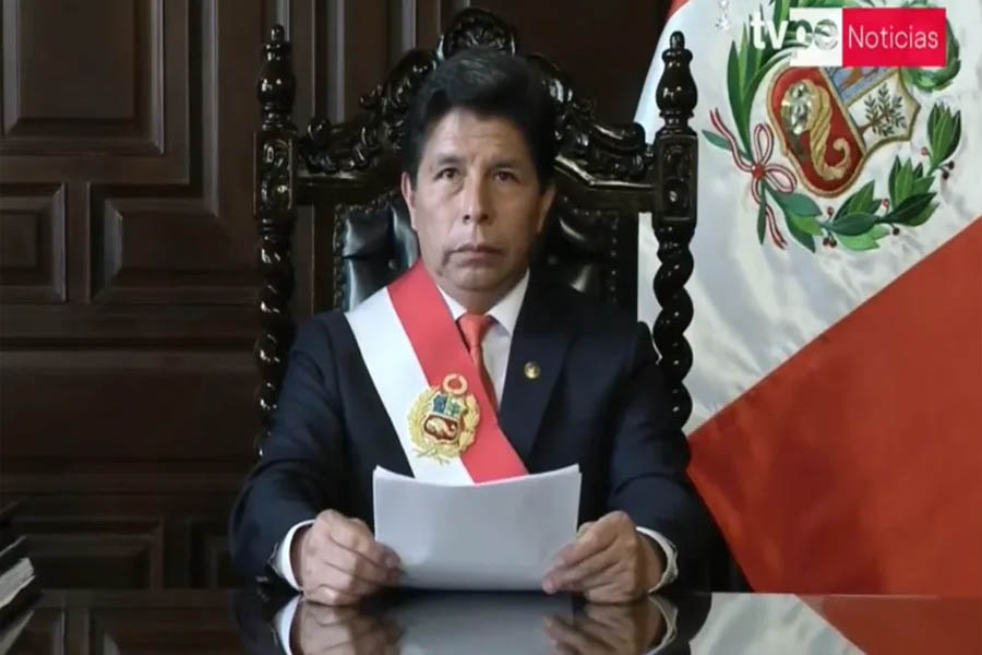 Pedro Castillo é preso após ser destituído pelo Congresso do Peru - News Rondônia