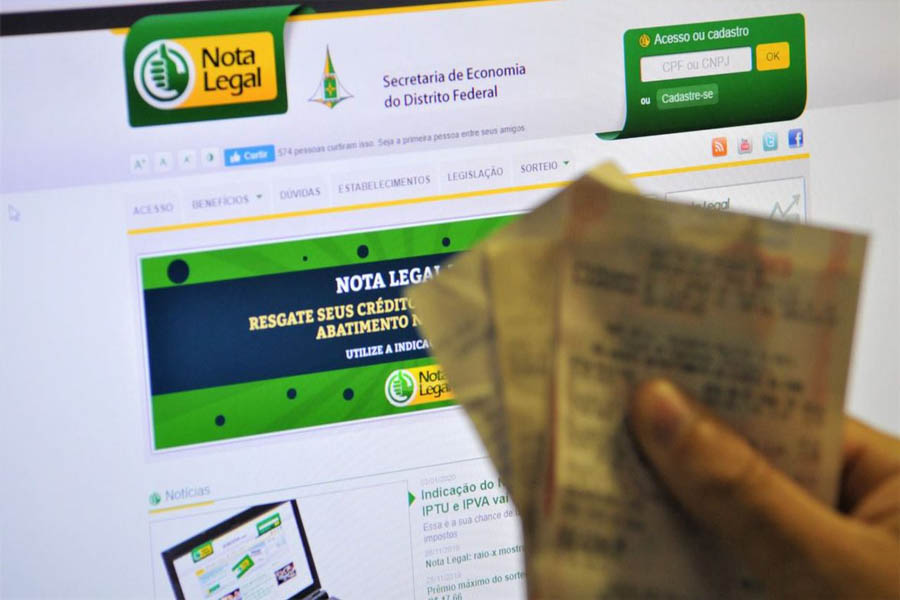 Nota Legal sorteia R$ 3 milhões em prêmios nesta sexta-feira no DF - News Rondônia