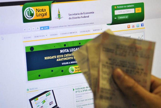 Nota Legal sorteia R$ 3 milhões em prêmios nesta sexta-feira no DF - News Rondônia