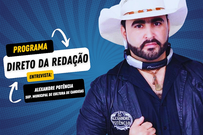 Programa Direto da redação entrevista: ALEXANDRE POTÊNCIA - Sup. Municipal de Cultura de Candeias - News Rondônia