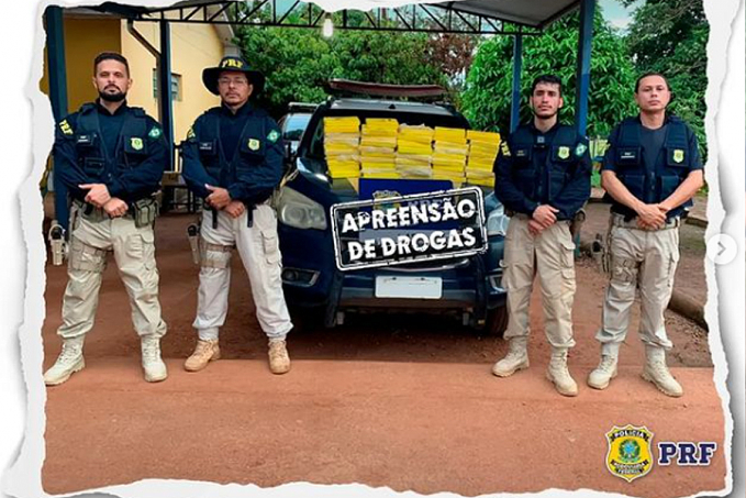 PRF: Ações policiais resultam em apreensões de cocaína em Rondônia - News Rondônia