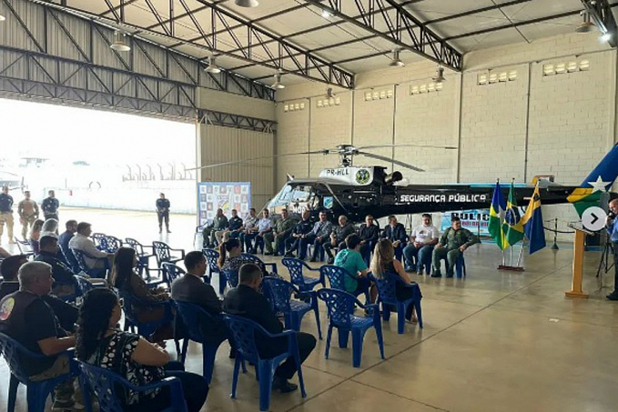 Deputado Estadual, Alex Silva, participa de cerimônia de passagem de chefia na sede do Núcleo de Operações Aéreas - News Rondônia