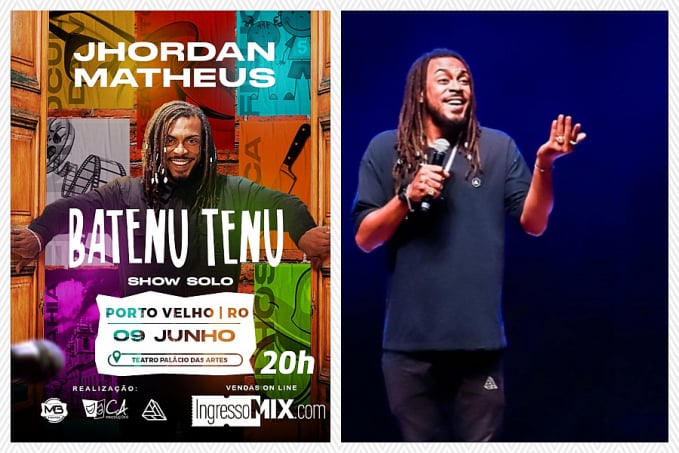 Jhordan Matheus apresenta show solo de stand-up comedy em Porto Velho no dia 9 de junho - News Rondônia