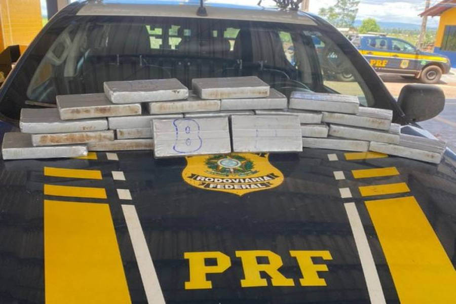 Homem que havia saído de Rondônia levando cocaína para Goiânia é preso pela PRF em rodovia de MT - News Rondônia