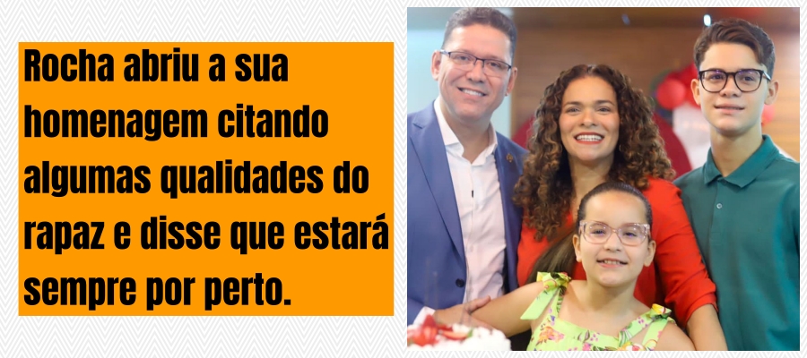 Marcos Rocha abre o coração para parabenizar o filho que completa 15 anos: 'Aprendi o que é amor' - News Rondônia