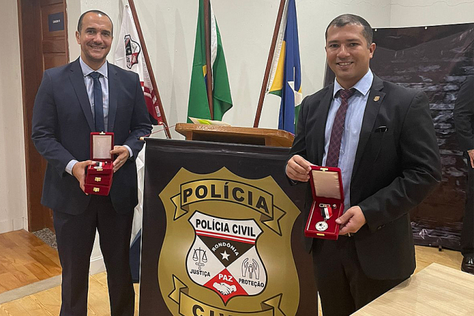 Polícia Federal recebe a mais importante comenda da Polícia Civil de Rondônia - News Rondônia