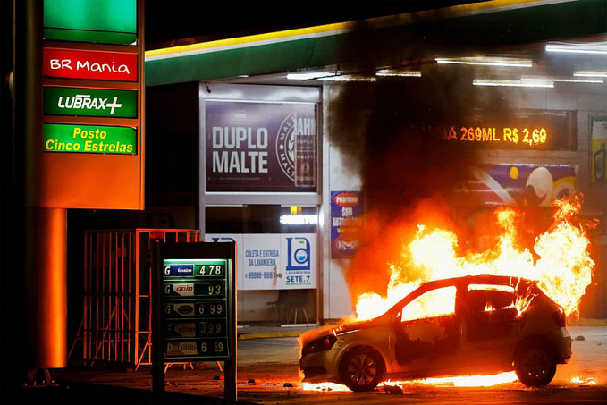 Polícia prende três suspeitos de ato de vandalismo em Brasília - News Rondônia