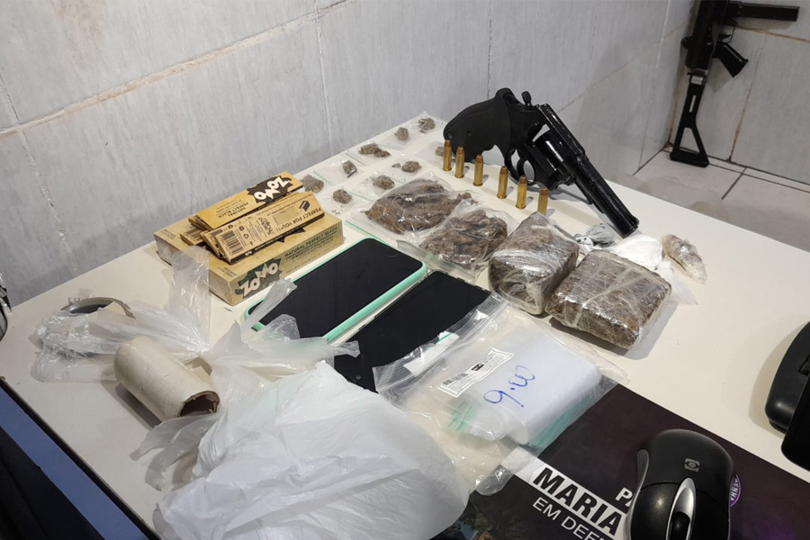 Cadeirante é presa com drogas e arma escondidos em caixa d'água na zona leste - News Rondônia